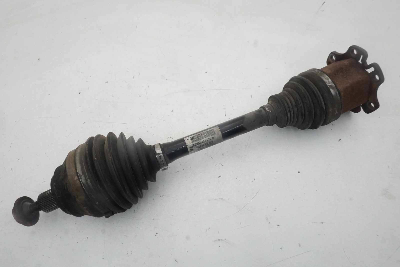 Bentley Continental GT Speed 2013 Front Right Axle shaft P/N 3W0407272D