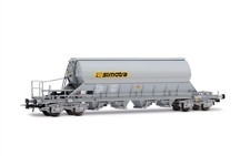 HJ6229/2 VTG FRANCE, wagon-trémies à 4 essieux Taoos, livrée gris,HO