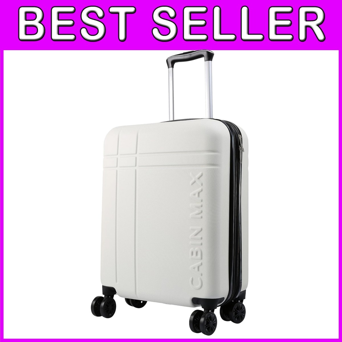 Cabin Max Suitcase Size For Carry On Lightweight 55x40x20cm Cabin