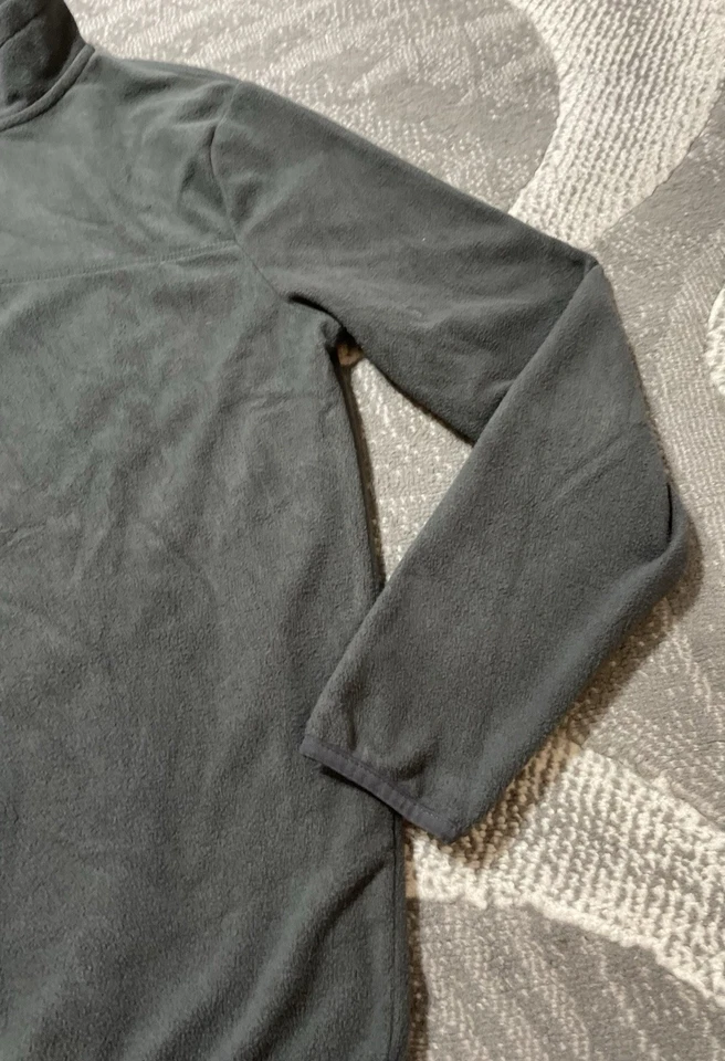 Chaqueta polar manga larga gris 1/4 cremallera M de Asos Design para mujer Foto 4 de 4