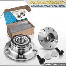 2x Radnabe Radlagersatz Hinten mit ABS für Audi A3 8P1 VW Golf 5 AJ5 Seat Skoda