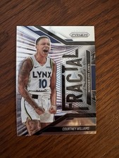 Panini 2025 Prizm WNBA Fractal Insert Courtney Williams Minnesota Lynx #6
