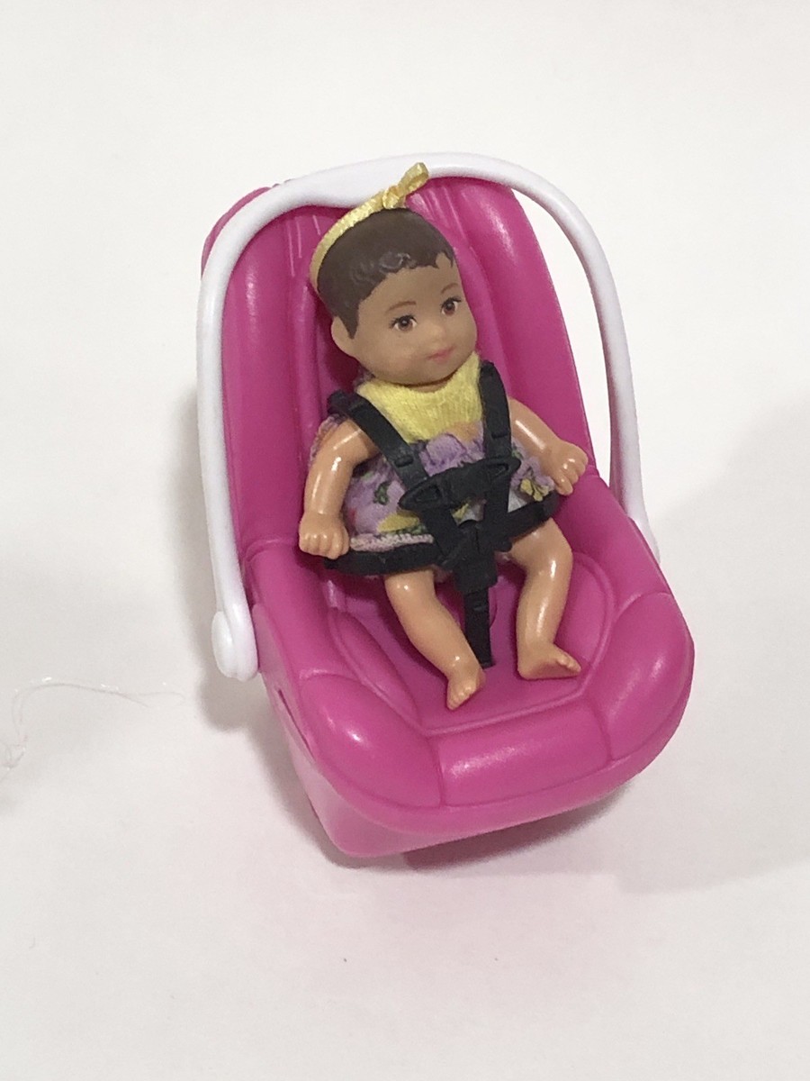 Barbie Happy Family Volvo Car Seat WORKS Baby Included | eBay