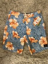 Quiksilver Men Tropical 20" Board Shorts Swim Trunks Size 30