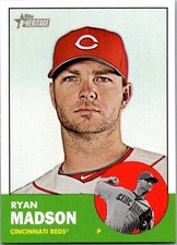 2012 Topps Heritage #341 Ryan Madson
