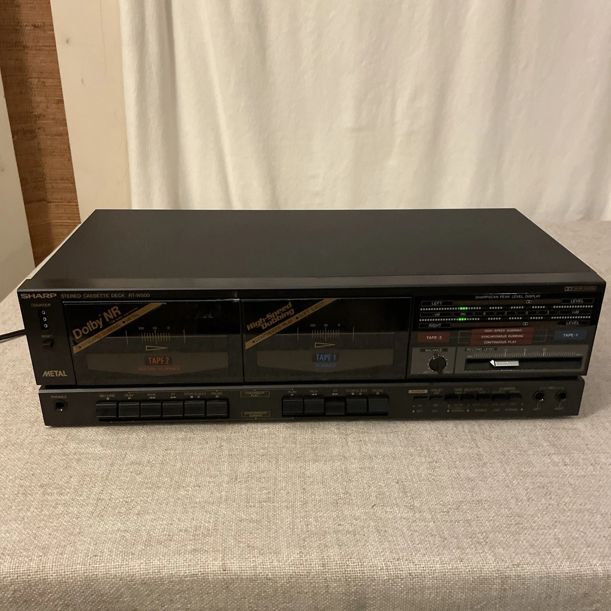 Sharp Home Audio Cassette Tape Deck for sale - eBay