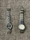 Two (2) Women’s seiko And Timex watches Watch Need Battery Vintage Jewelry