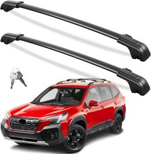 Heavy Duty Lockable Roof Rack Cross Bars For Subaru Forester 2022-2026 Heavy Duty Lockable Roof Rack Cross Bars For Subaru Forester 2022-2026