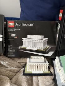 LEGO Architecture LOT US Capitol 21030 White House 21006 Jefferson 21002 - 100%
