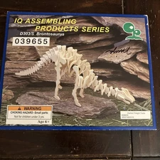 Dinosaur Brontosaurus IQ Assembling Products 3D Puzzle