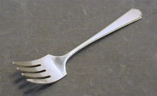 Virginia Sterling Baby Fork Weidlich Sterling Co 1929 No Mono Sweet! Silver 925