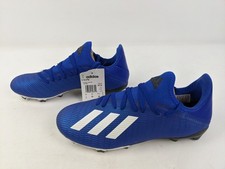 Adidas X 19.3 FG Blue White Mens Soccer Football Cleats Size 8 EG7130 New NWT