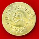 2026 JudyJudyGold From Alaska Gold Nuggets Hand Pressed Token 1 DWT 1.5 Grams — photo 2