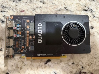 HP NVIDIA Quadro P2000 5GB GDDR5 PCIe x16 Graphic Card P/N: 919988-002 Tested