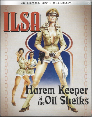 Ilsa: Harem Keeper of the Oil Sheiks (1976) (4K Ultra HD + Blu-ray) w/slip, NEW!