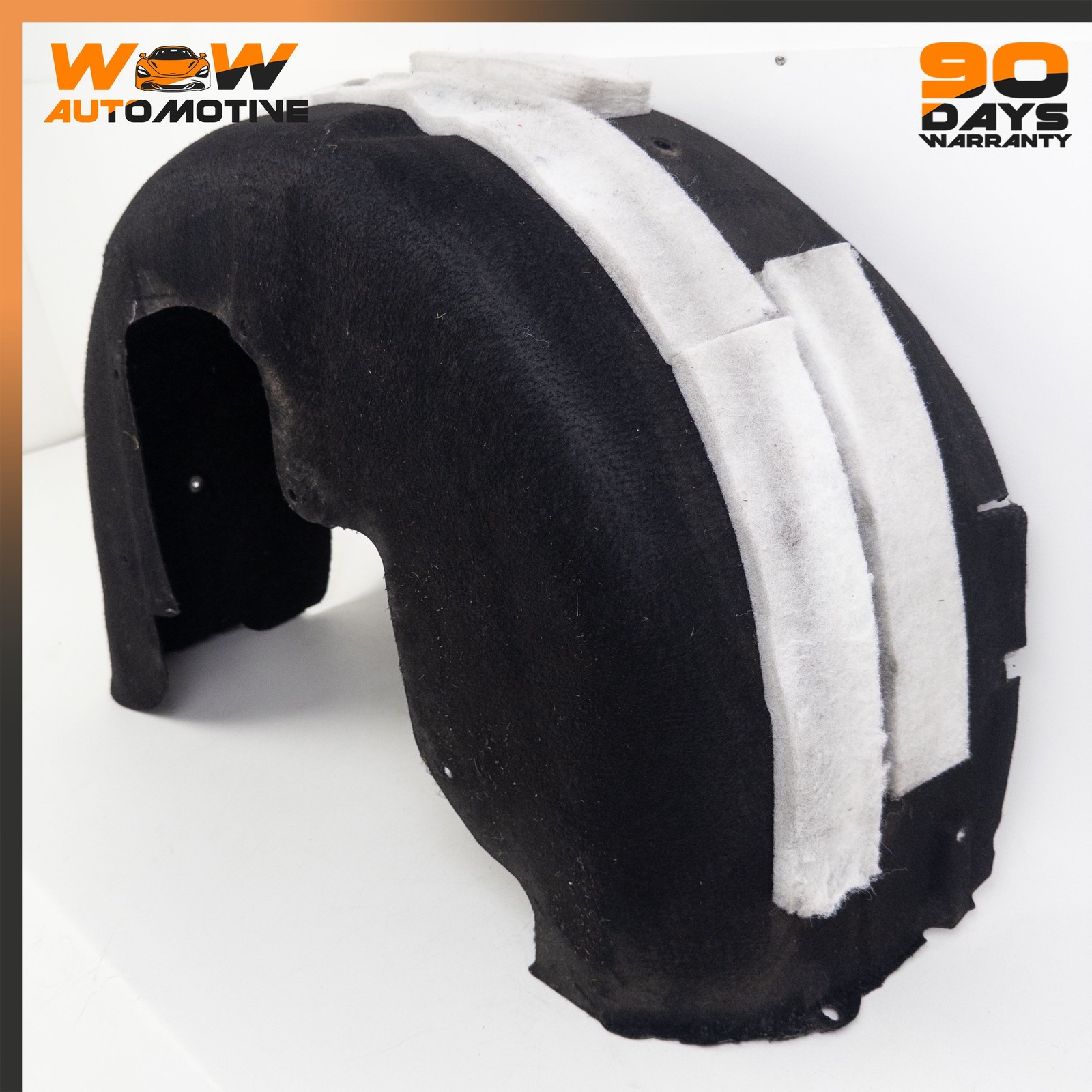 08-19 MASERATI GRANTURISMO S REAR LEFT QUARTER WHEELARCH LINER SPLASH GUARD OEM