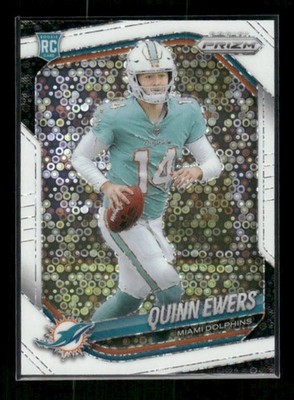 Quinn Ewers - 2025 Prizm Football - White Disco Prizm - Rookie