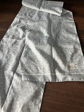 Vintage SARAH COVENTRY Scarf Light Blue Long Signed