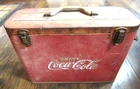Vintage Coca Cola Airline Cooler