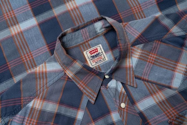 Men Levi's Shirt Multicolor Cotton 38 / M / 46
