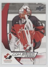 2019 Upper Deck Team Canada Juniors Genevieve Lacasse #61 5km