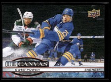 2025-26 Upper Deck Series 1 UD Canvas #C-67 Owen Power