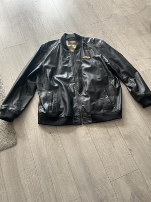 Harley-Davidson Lederjacke Blouson schwarz Gr. XXL 120 Jahre Neuwertig