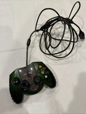 Nyko Air Flo Original Microsoft Xbox Wired Black Green Controller 