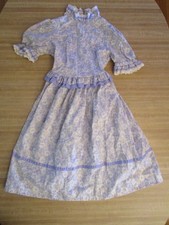 VTG Dress Girls' 8/10 White Yellow Pink Lilac Floral Rare Editions 1960s 1970s