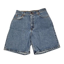 Vintage Levi's 551 Denim Jean Shorts Relaxed Fit Size 10 Made in USA NWT