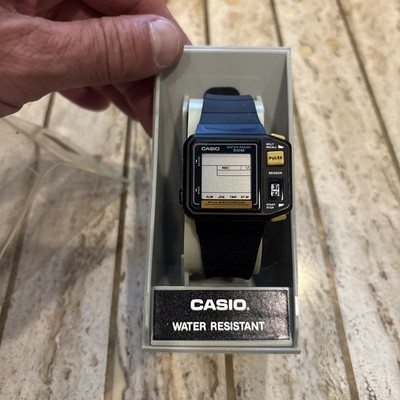 CASIO JP-100W 希少 Vintage 1987 Casio Jp-100w Digital PULSECHECK Watch Made in Japan