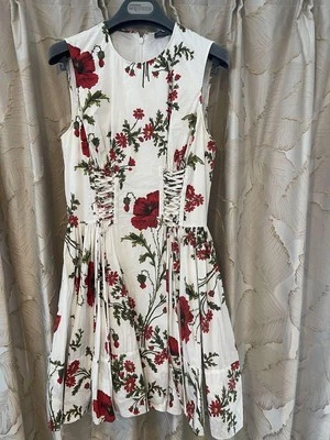Vestido Alexander McQueen estampado floral talla 42 - Imagen 1 de 4