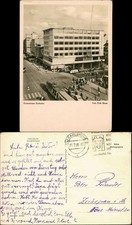 Ansichtskarte Karlsruhe Kaiserstraße Straßenbahn Verkehr 1955