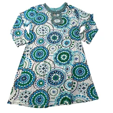 Women's Psychedelic Hippie New Age Tunic Top Blouse Shirt Size XL