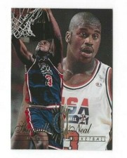 1994-95 FLAIR SHAQUILLE O'NEAL TEAM USA #168 SHARP CORNERS & EDGES FREE SHIPPING