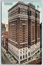 Postcard McAlpin Hotel New York Street View Unposted
