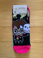 Ladies Harry Potter 5 Pairs Low Cut Socks Shoe Size 4-10 Brand New Pack