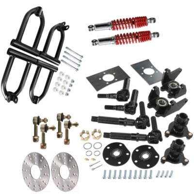 Front Drive Axle Hub kit Swing arm Shock Bracket Half Shaft Assy ATV Quad Gokart
