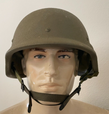 NEW GENTEX US MILITARY PASGT W/KEVLAR BALLISTIC COMBAT HELMET