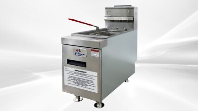 NEW Commercial Deep Fryer Countertop Two Tube Burner Natural Gas NAT NG NSF