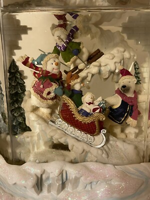 Kirkland Signature Water Window Pump Winter Snowman Lights Up