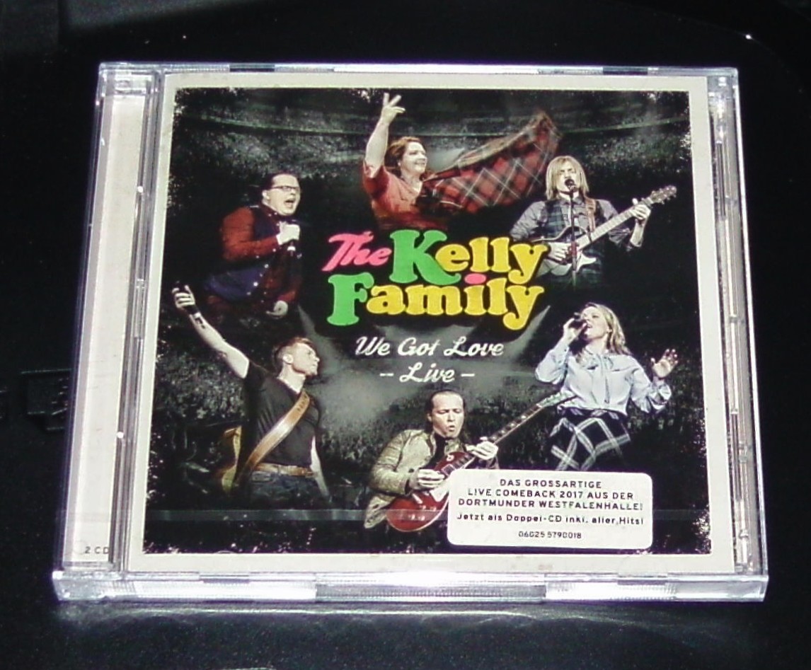 The Kelly Family We Got Love Live Double CD Fast Shipping New & OVP