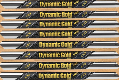 True Temper Dynamic Gold 100 MID .355 Taper Tip Iron Golf Club Shaft BUNDLE Sets