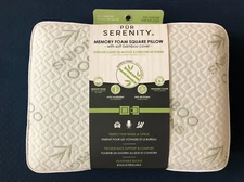 Pur Serenity Memory Foam Pillow from Bamboo Origins Lumbar Support Pillow