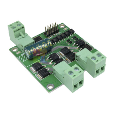 160W 12V 24V 7A Dual DC Motor Driver Module Board H-bridge L298 Logic Controller