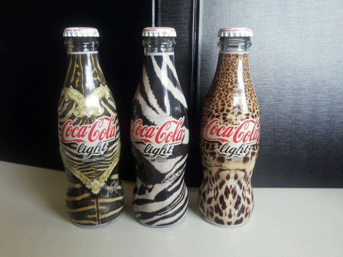 SET 3 BOTTIGLIE COCA COLA LIGHT ROBERTO CAVALLI | eBay