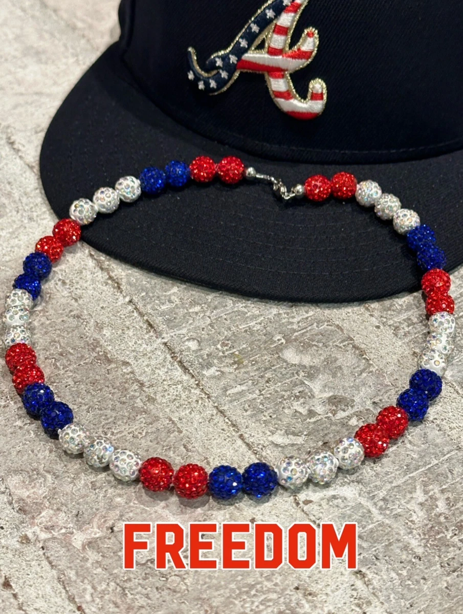 Baseball bead hotsell necklace