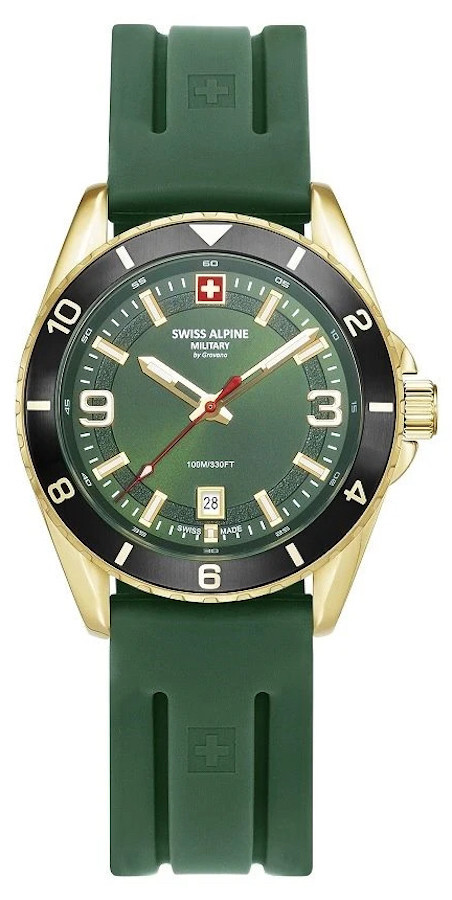 Швейцарский альпийский военный комплекс Sierra SAM7034.1818 Orologio Uomo Al quarzo