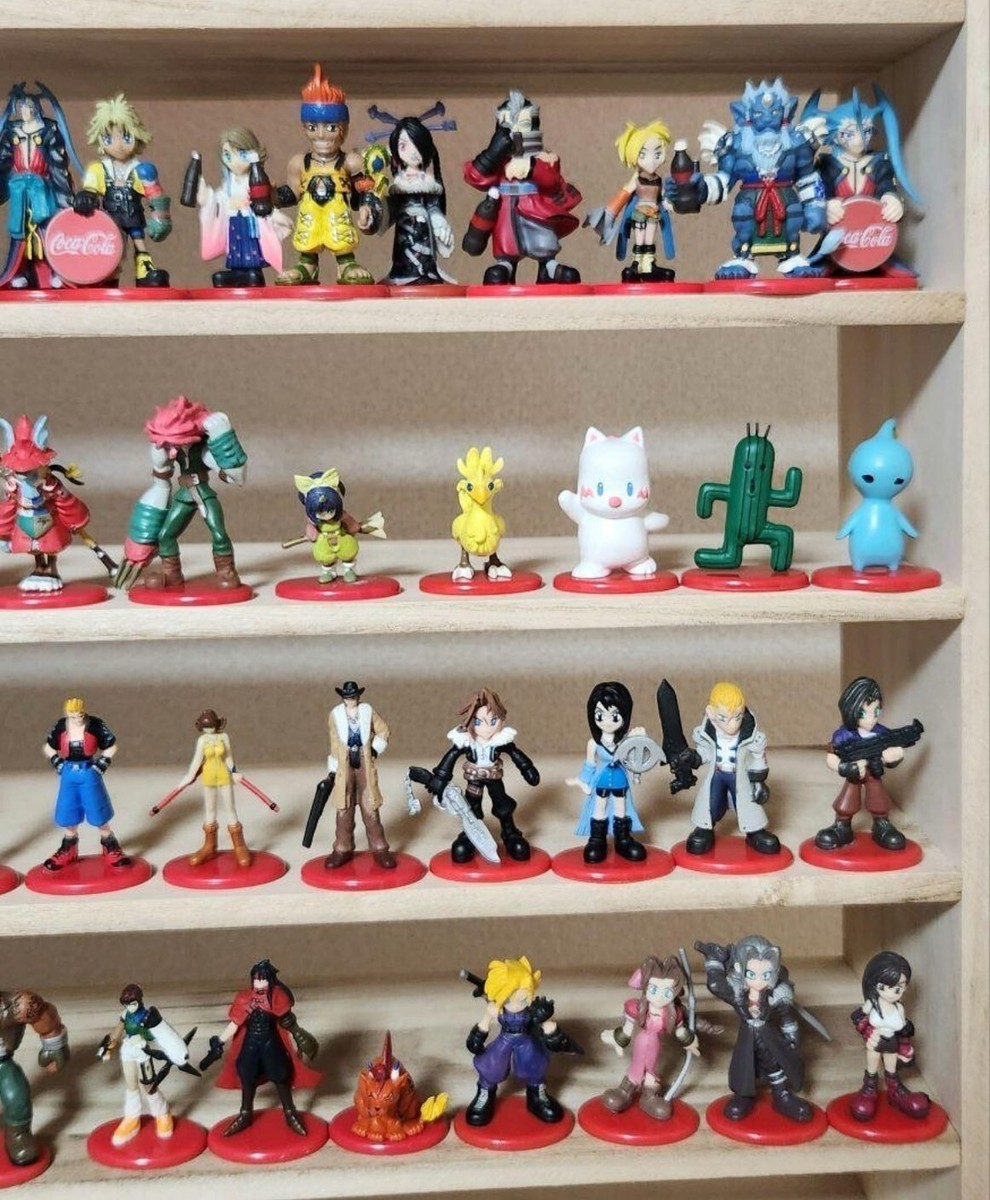 FINAL FANTASY フィギュアセット Coca-Cola ファイナルファンタジー フィギュア コカコーラ Final Fantasy