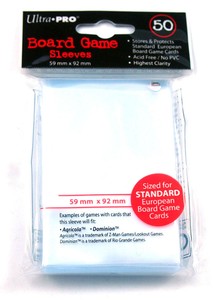 Ultra Pro, Board Games Sleeves, 59 x 92 mm, European standard (50 sleeves)